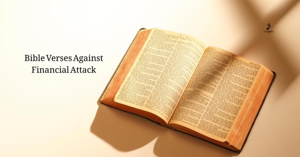 Bible Verses Against Financial Attack
