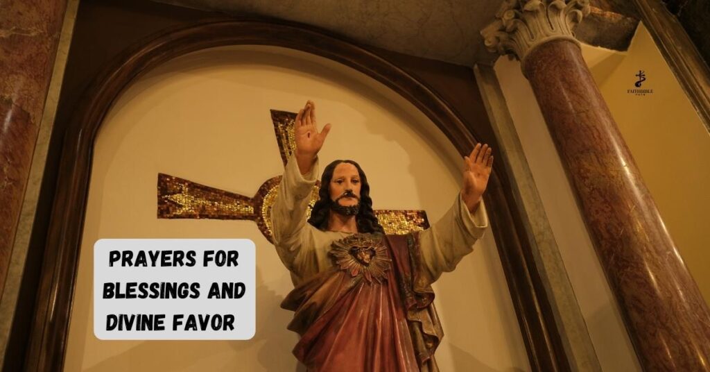 Prayers for Blessings and Divine Favor