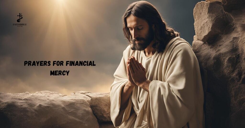 Prayers for Financial Mercy