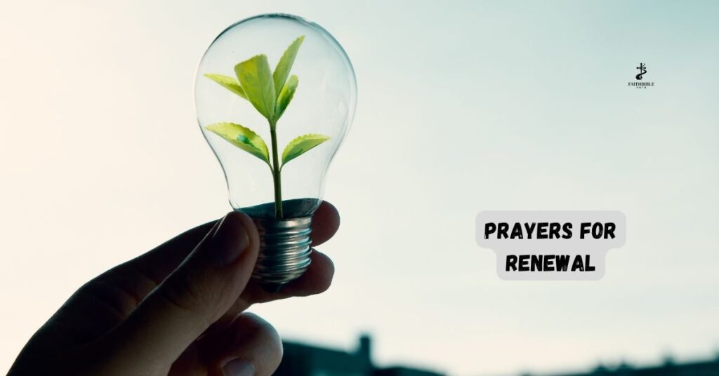 Prayers for Renewal
