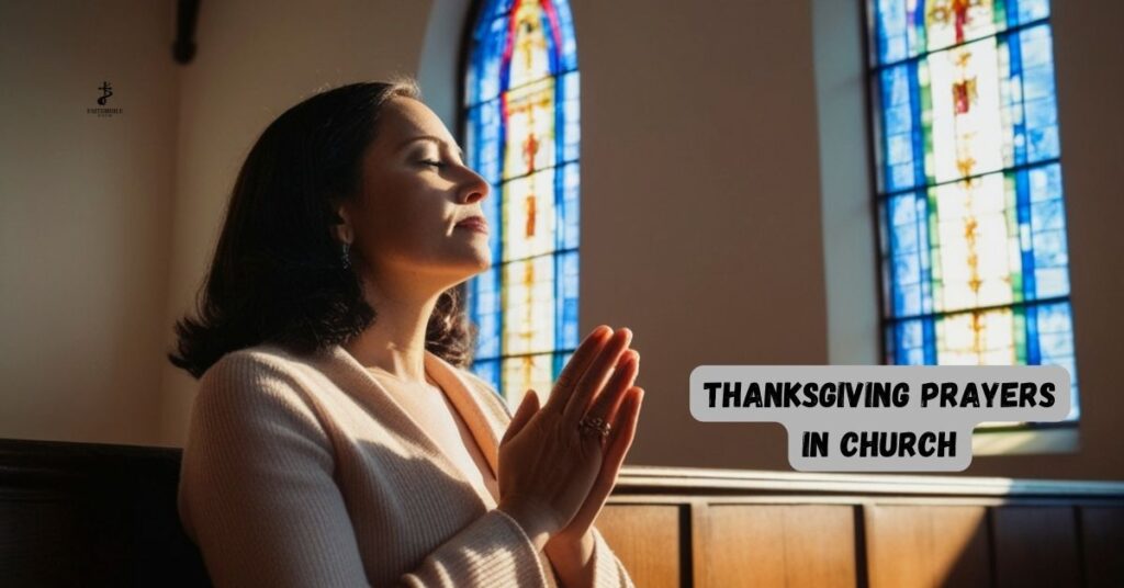 Thanksgiving Prayers in Church