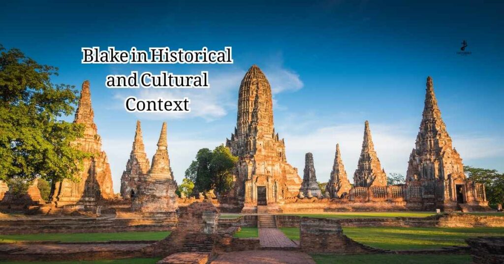 Blake in Historical and Cultural Context