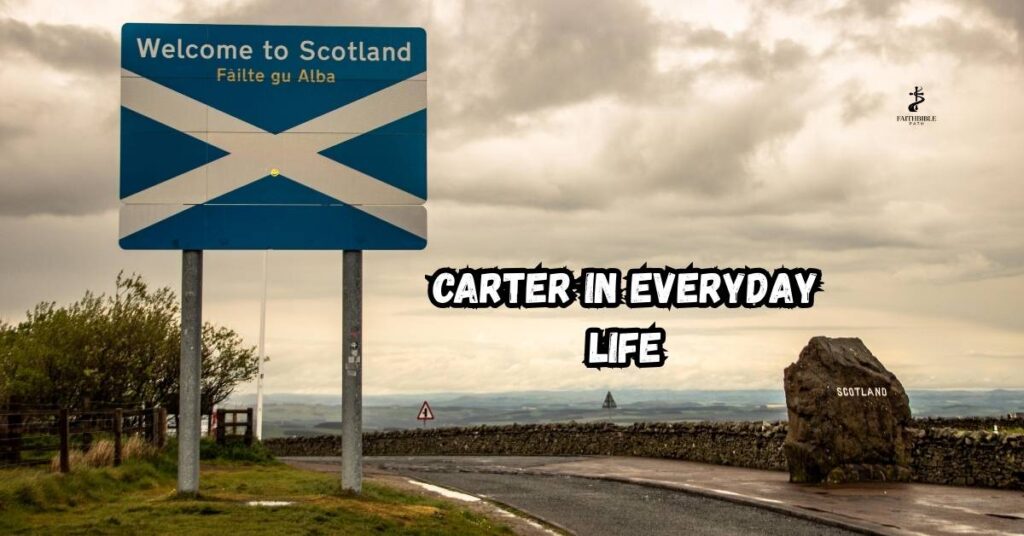 Carter in Everyday Life