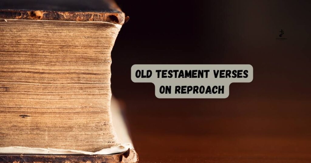 Old Testament Verses on Reproach