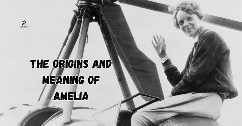 The Origins and Meaning of Amelia