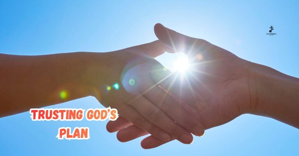 Trusting God’s Plan