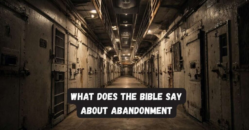 What Does the Bible Say About Abandonment