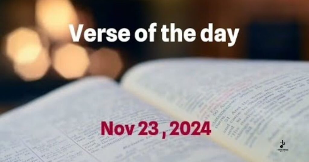 Bible Verse of the Day