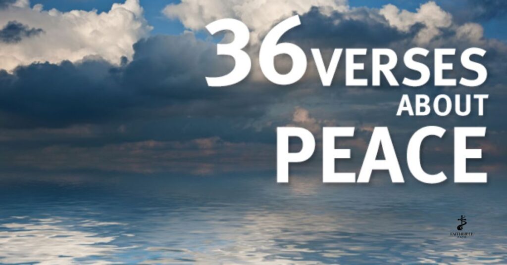 Short Bible Verses About Peace