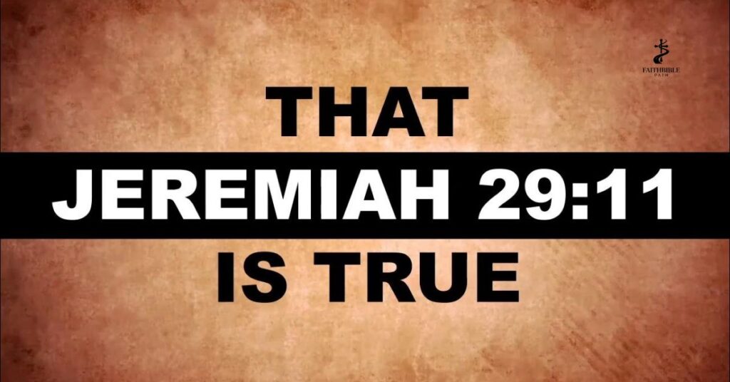 Jeremiah 29:11
