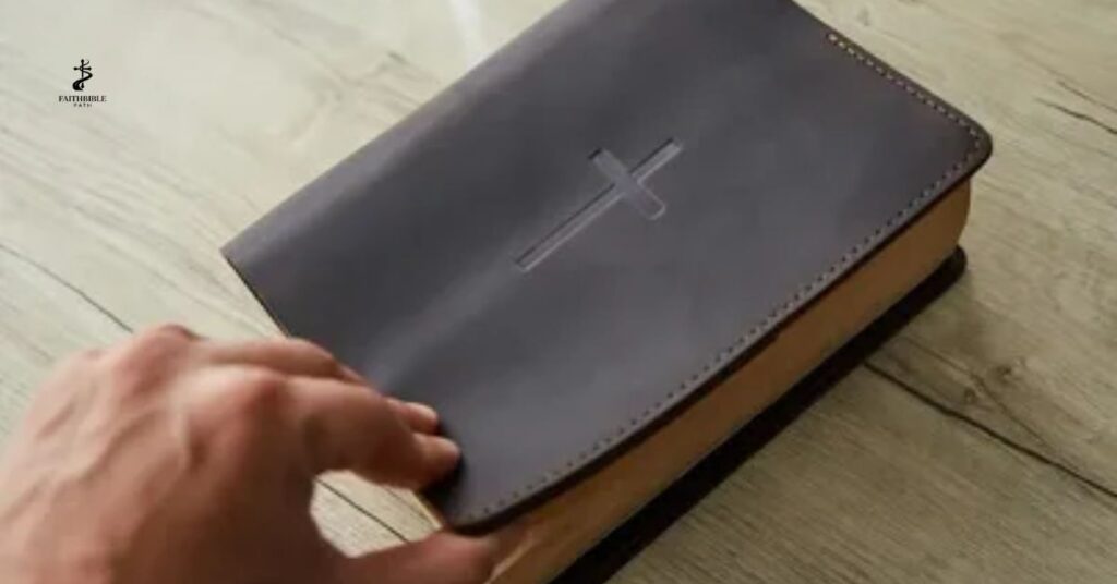 Personalized Bible Cover for Men